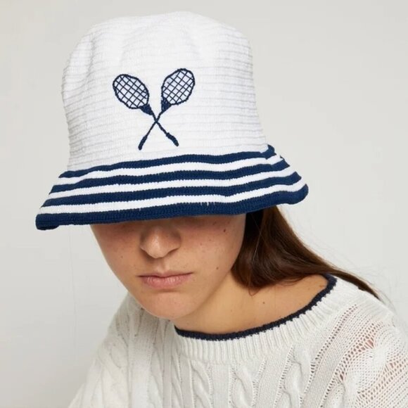 NWT Tropic of C x LVR | Tropicana Knit Bucket Hat - Picture 2 of 11